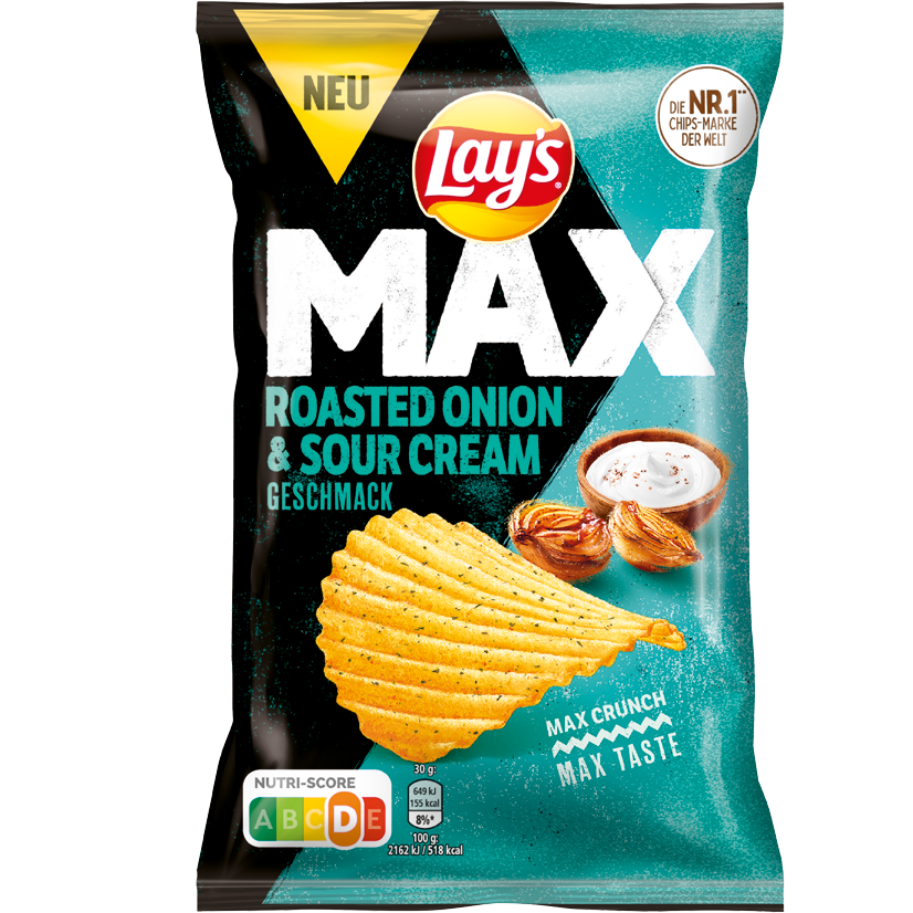 Lay's MAX Roasted Onion & Sour Cream